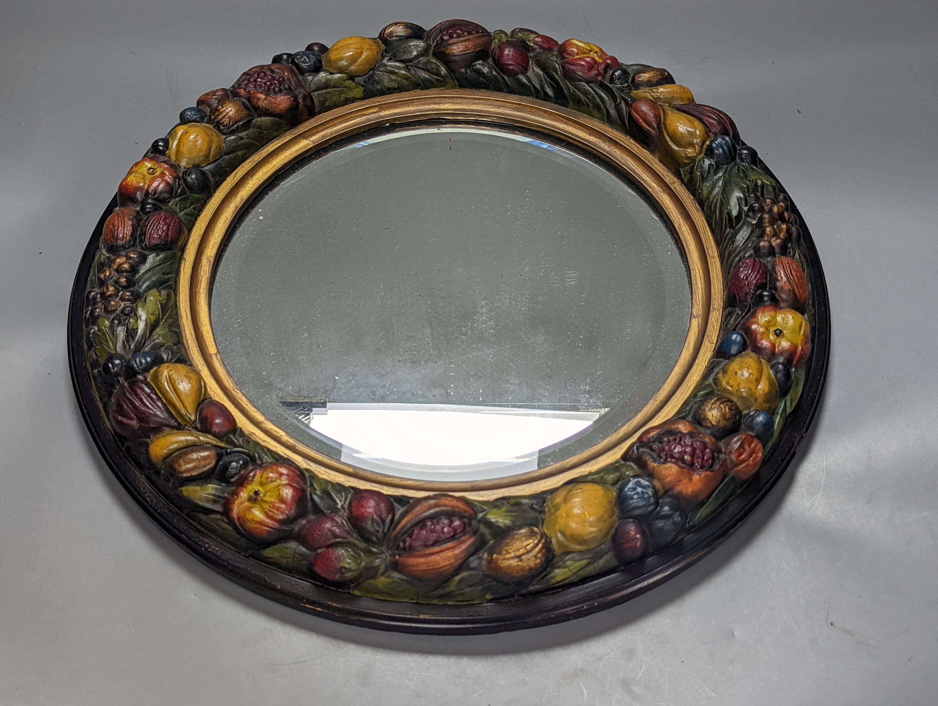 A Barbola circular mirror 46cm